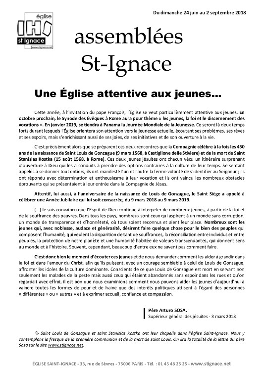 24 juin 2 sept 2018