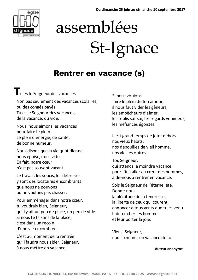 25 juin 10 septembre 2017